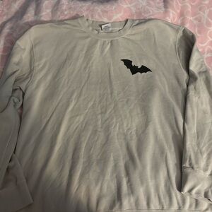 Gray Bat Logo Sweatshirt